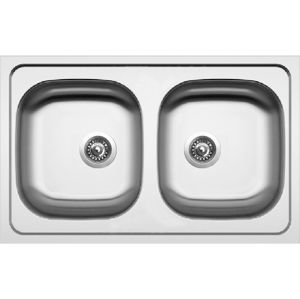 Sinks CLASSIC 790 DUO V 0,6mm