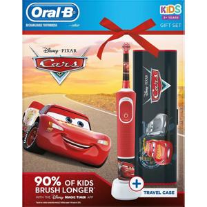 Oral-B Vitality Kids D100 Cars + cestovní pouzdro